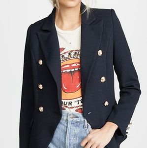 Lioness Palermo Navy Blue Blazer Size Small